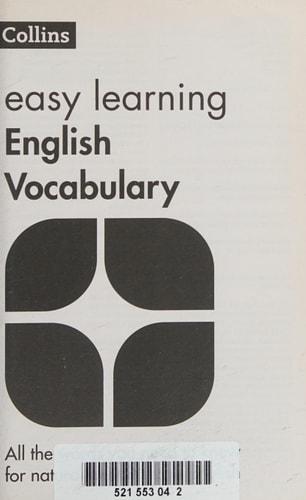 Easy Learning English Vocabulary Your Essential Guide to Accurate English